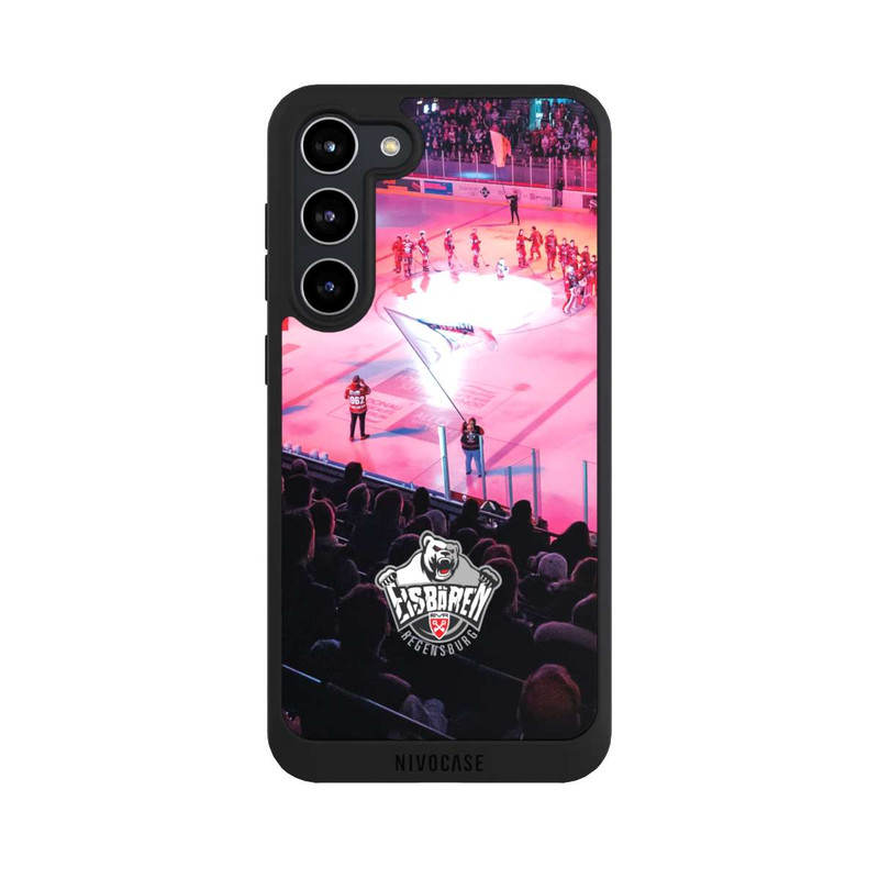 Galaxy S23 + NIVOpure Eisbären Stadion Logo