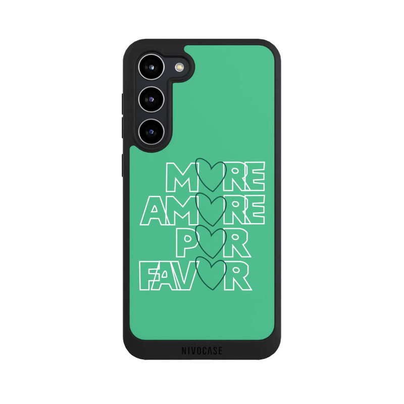 Galaxy S23 + NIVOpure More Amore Green