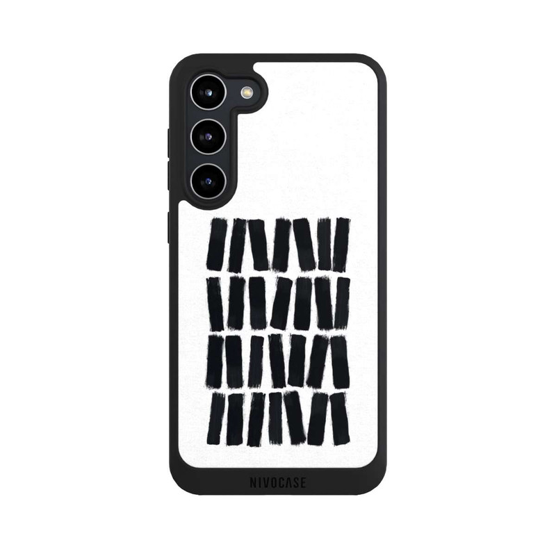 Galaxy S23 + NIVOpure Coups de pinceau noirs