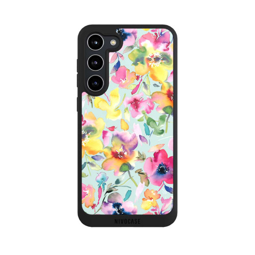 Samsung Galaxy S23+ NIVOpure Künstlerischer Sommer Psychedelic Floral