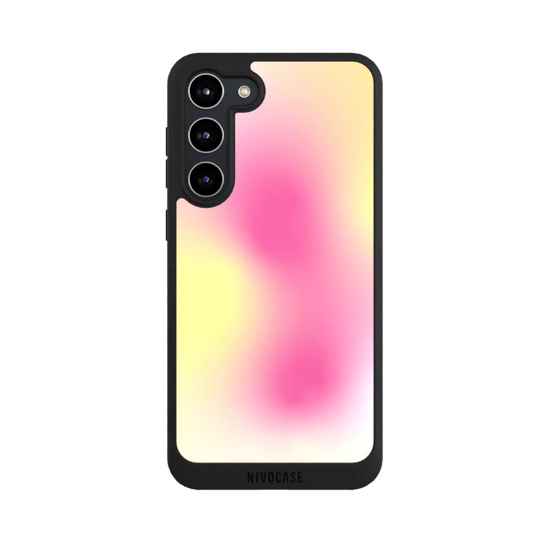 Galaxy S23 + NIVOpure Aura Gelb Pink