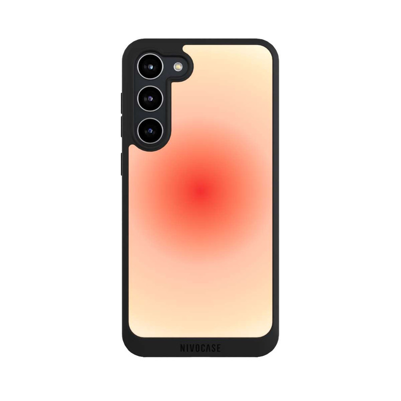 Galaxy S23 + NIVOpure Aura Orange Kreis