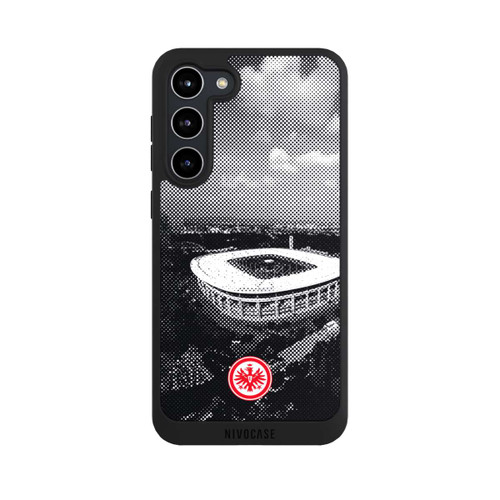Samsung Galaxy S23+ NIVOpure SGE Stadion Schwarz Weiß