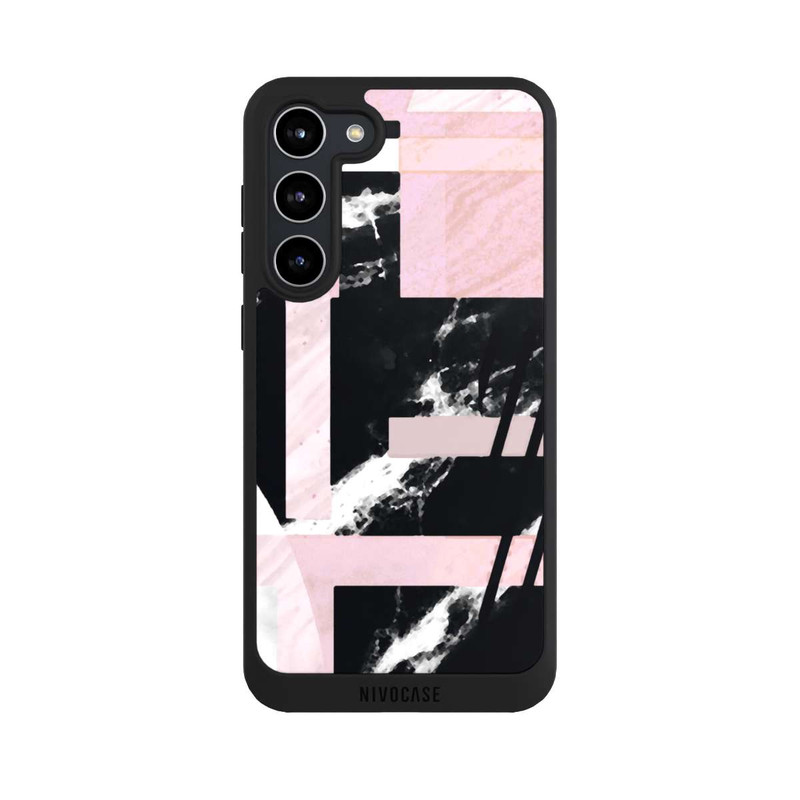 Galaxy S23 + NIVOpure Pink Marble Collage