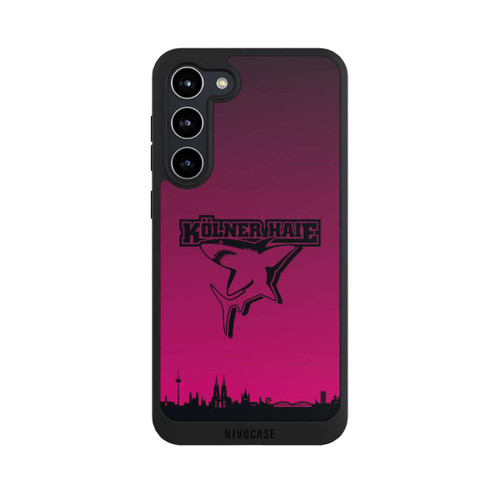 Samsung Galaxy S23+ NIVOpure Kölner Haie Skyline Pink
