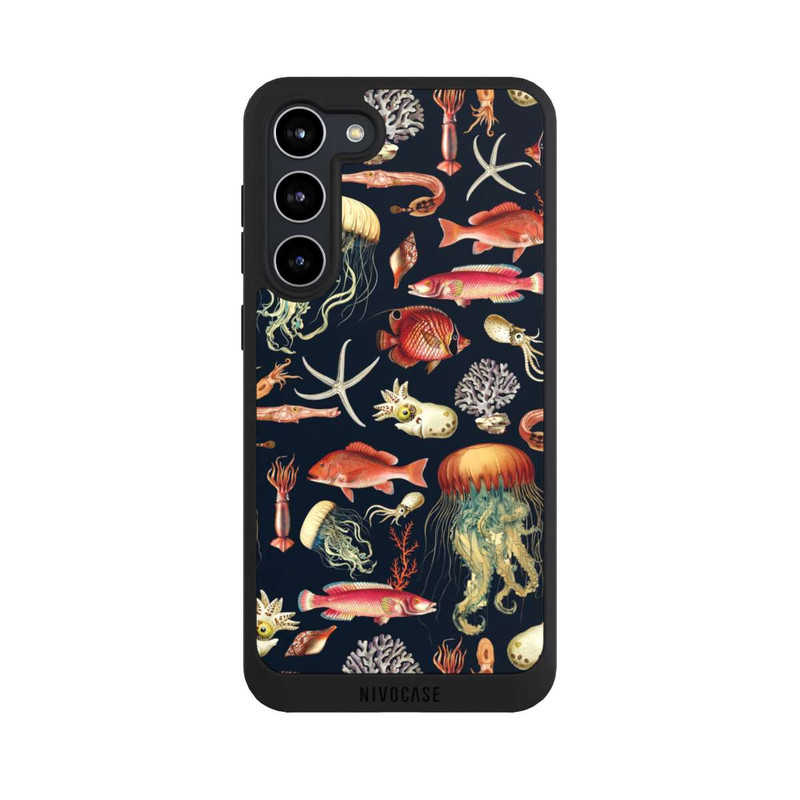 Galaxy S23 + NIVOpure Deep Sea Fish Pattern