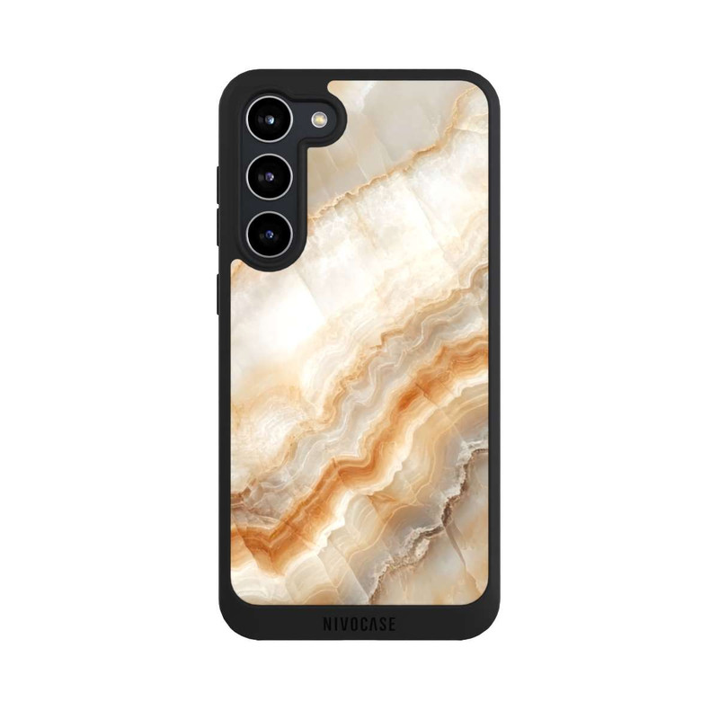 Galaxy S23 + NIVOpure Marbre Miel