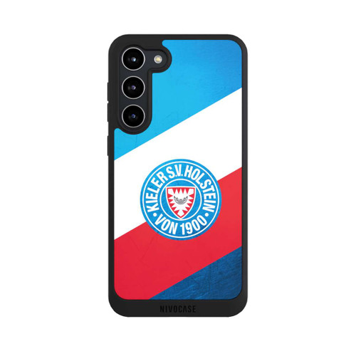 Samsung Galaxy S23+ NIVOpure Holstein Kiel Logo Streifen Scratch