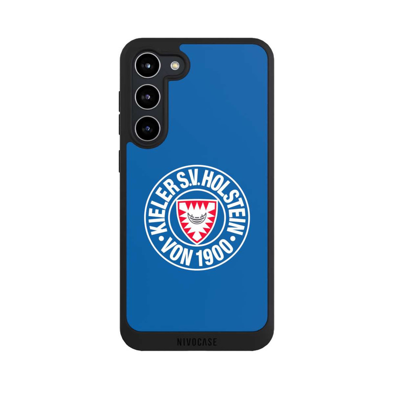 Galaxy S23 + NIVOpure Holstein Kiel Logo Blau