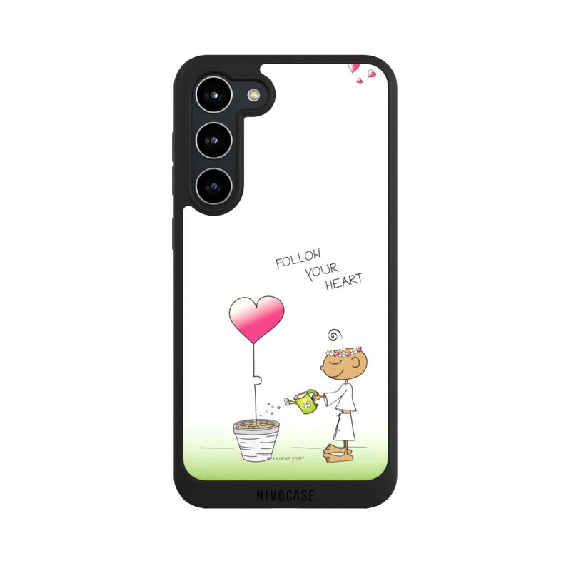 Galaxy S23 + NIVOpure Follow Your Heart Planting Heart Der Kleine Yogi