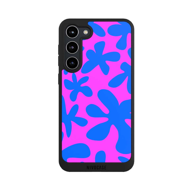 Galaxy S23 + NIVOpure Dopamin Flowers Blue