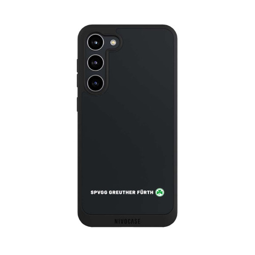 Samsung Galaxy S23+ NIVOpure SPVGG GREUTHER FÜRTH Logo Horizontal schwarz