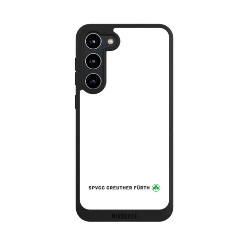 Samsung Galaxy S23+ NIVOpure SPVGG GREUTHER FÜRTH Logo Horizontal weiß
