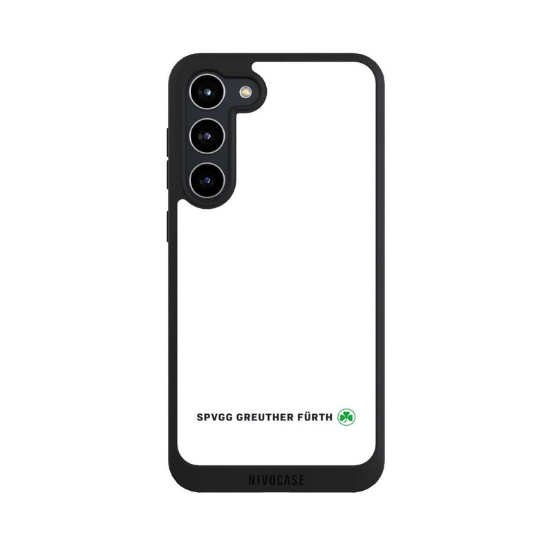 Galaxy S23 + NIVOpure SPVGG GREUTHER FÜRTH Logo Horizontal weiß
