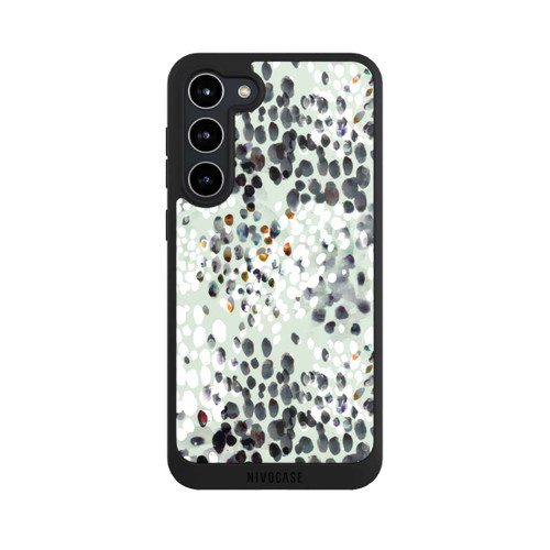 Samsung Galaxy S23+ NIVOpure Modern Splash Pattern on Green
