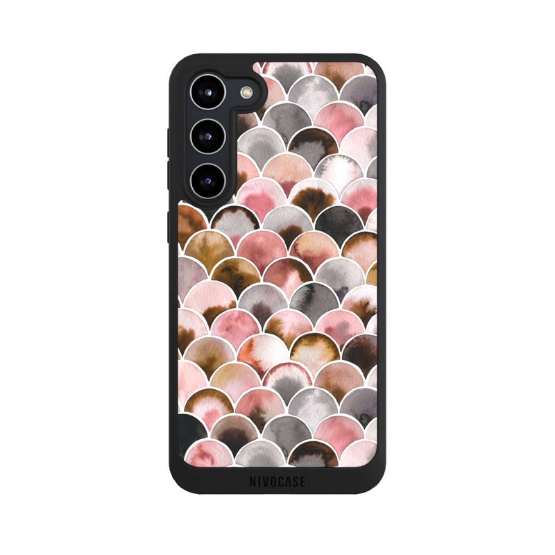 Galaxy S23 + NIVOpure Japandi Scales Pink Brown