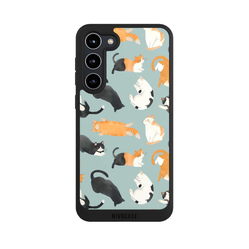 Galaxy S23 + NIVOpure Cats Pattern