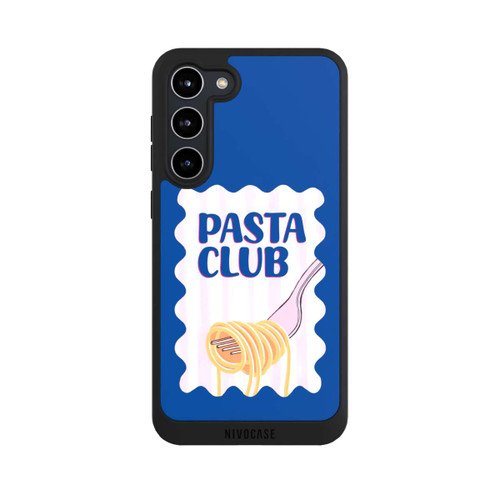 Samsung Galaxy S23+ NIVOpure Pasta Club in Blue and Pink