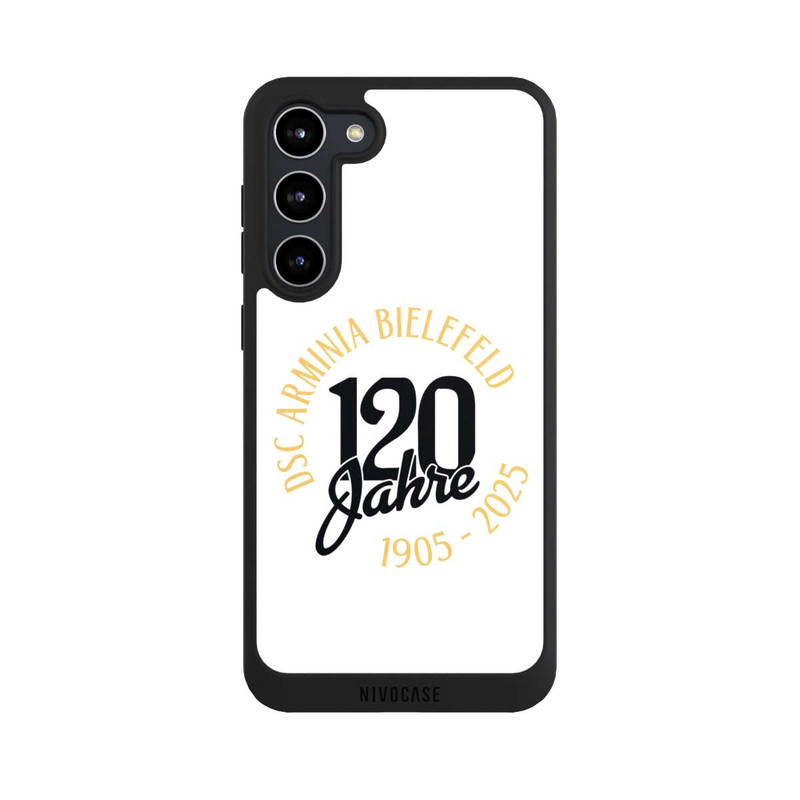 Galaxy S23 + NIVOpure Arminia Bielefeld 120 Jahre Weiß