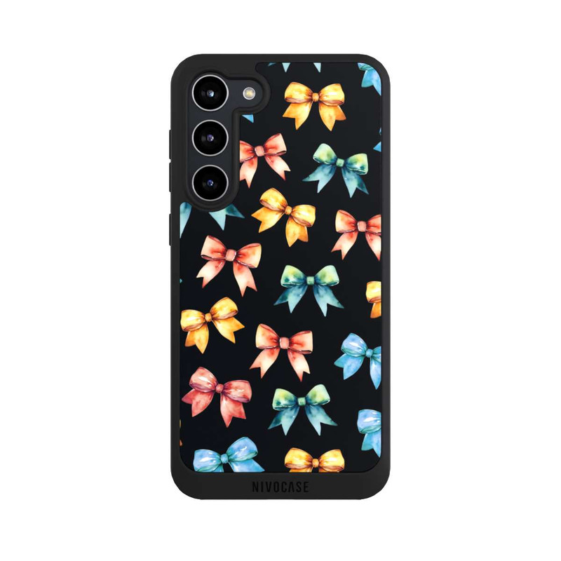 Galaxy S23 + NIVOpure Rainbow Bows Black
