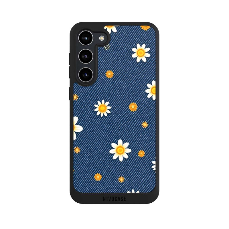 Galaxy S23 + NIVOpure Jeans Flowers with AI