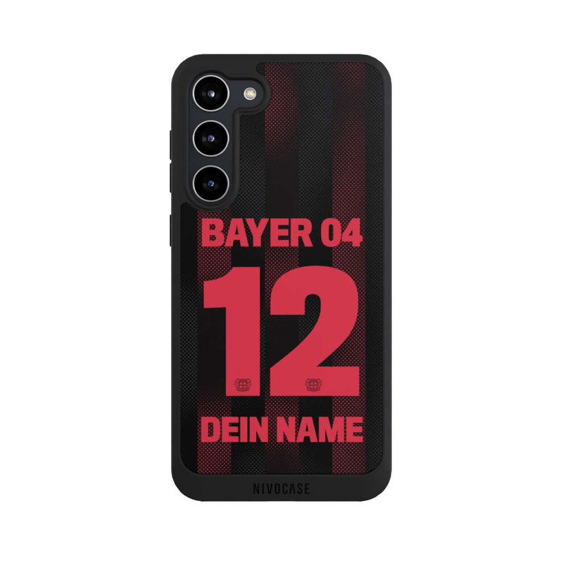 Galaxy S23 + NIVOpure Bayer Leverkusen Trikot Personalisierbar 25-26