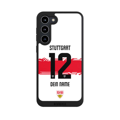 Samsung Galaxy S23+ NIVOpure VfB Stuttgart Trikot Personalisierbar 25-26