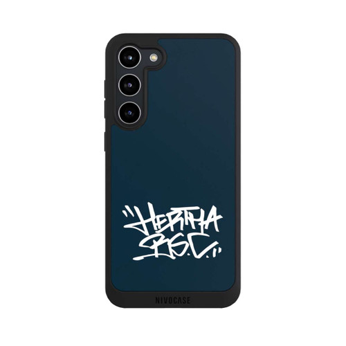 Samsung Galaxy S23+ NIVOpure Hertha BSC Graffiti Blau