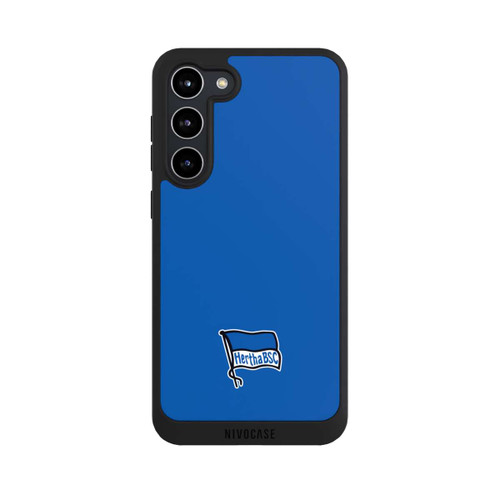 Samsung Galaxy S23+ NIVOpure Hertha BSC Logo Blau