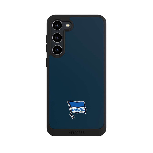 Samsung Galaxy S23+ NIVOpure Hertha BSC Logo Dunkelblau