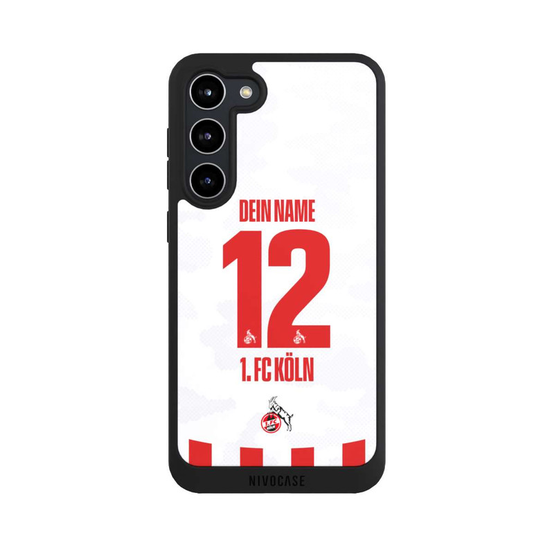 Galaxy S23 + NIVOpure 1. FC Köln Trikot Personalisierbar 25-26