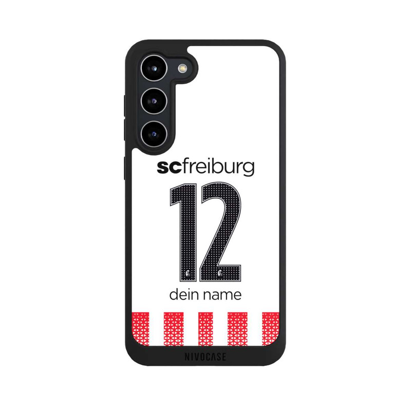 Galaxy S23 + NIVOpure SC Freiburg Trikot Personalisierbar 25-26