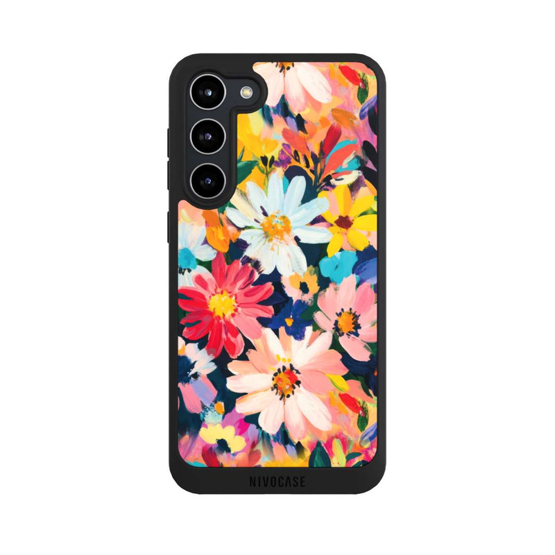 Galaxy S23 + NIVOpure Frühlingsblumen Gemälde