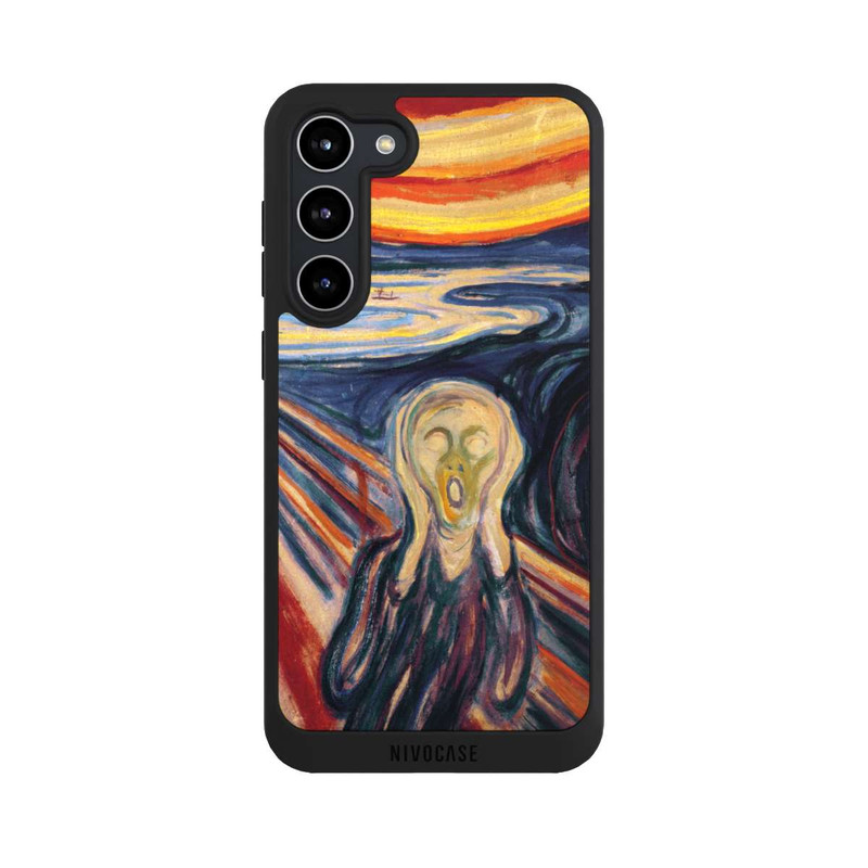 Galaxy S23 + NIVOpure Der Schrei by Edvard Munch