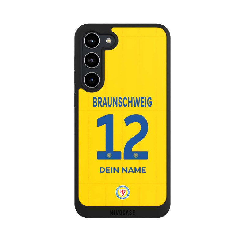 Galaxy S23 + NIVOpure Eintracht Braunschweig Trikot Personalisierbar 25-26