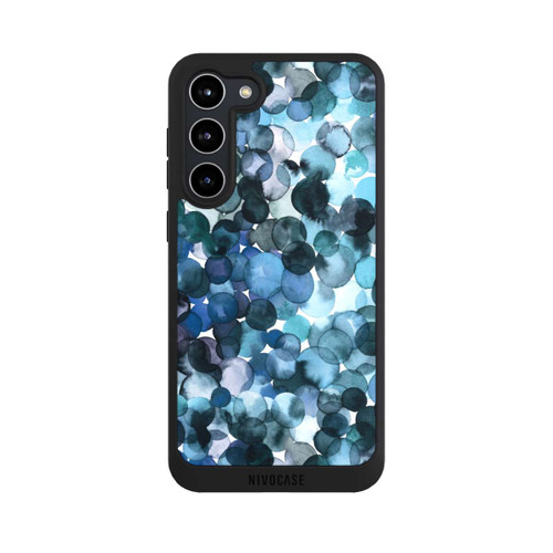 Samsung Galaxy S23+ NIVOpure Blätterzauber Blau