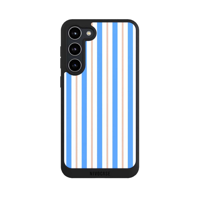 Galaxy S23 + NIVOpure Stripes Blue Beige