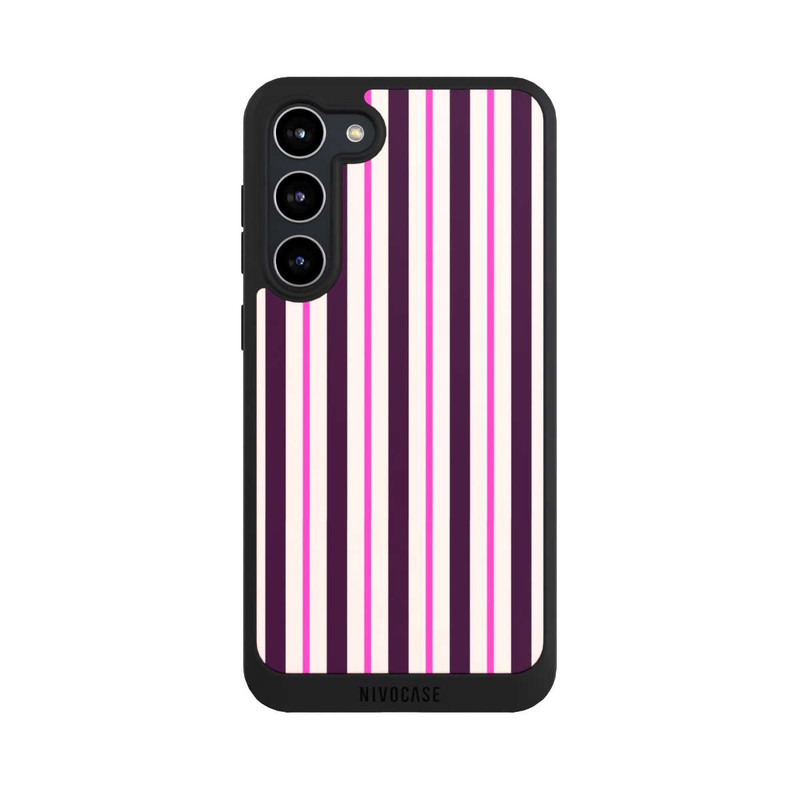 Galaxy S23 + NIVOpure Streifen Rot Bordeaux