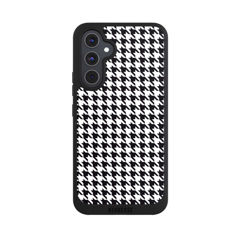 Galaxy A54 5G NIVOpure Hahnentritt Schwarz Weiß