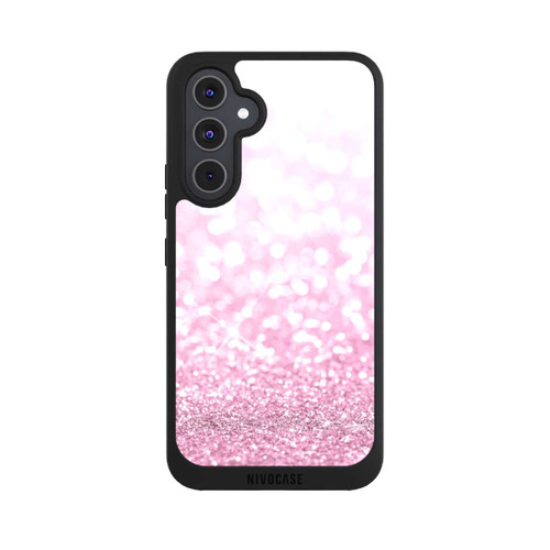Samsung Galaxy A54 5G NIVOpure Pluie de paillettes roses look