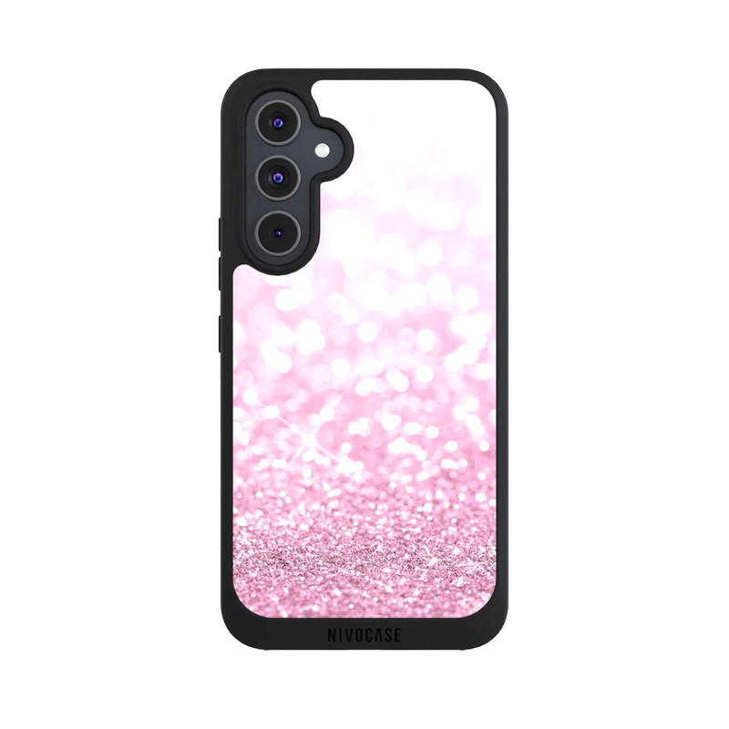 Galaxy A54 5G NIVOpure Pluie de paillettes roses look