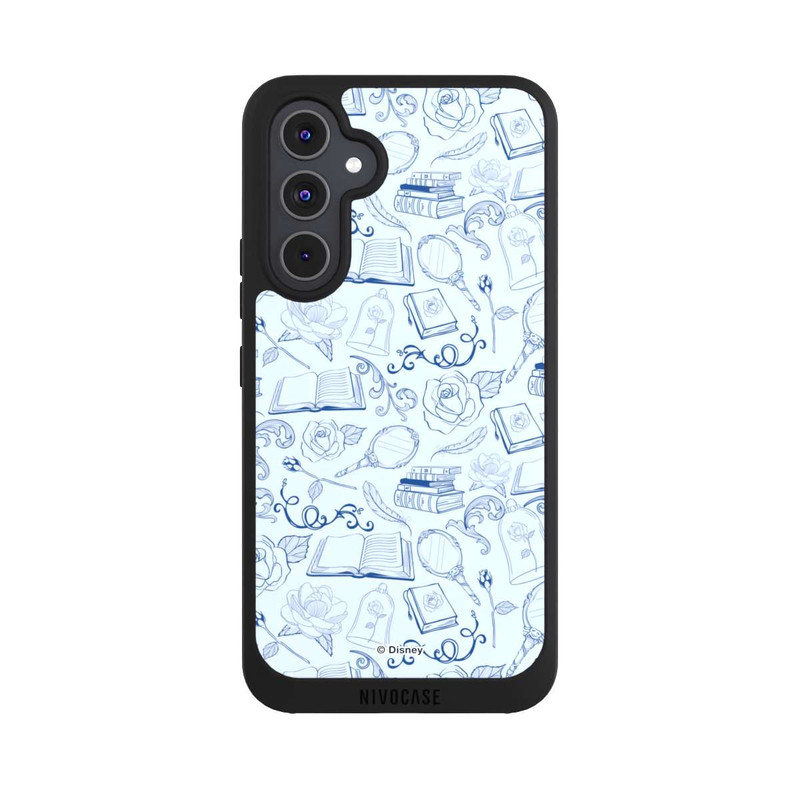 Galaxy A54 5G NIVOpure Beauty and Beast Pattern Blue