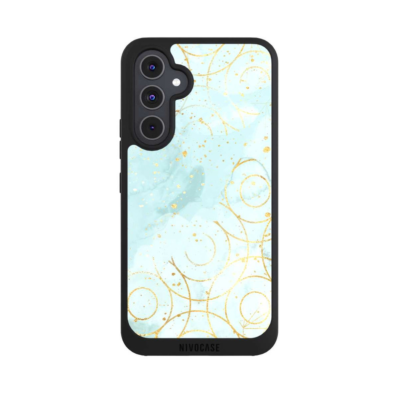 Galaxy A54 5G NIVOpure Marmormuster grün
