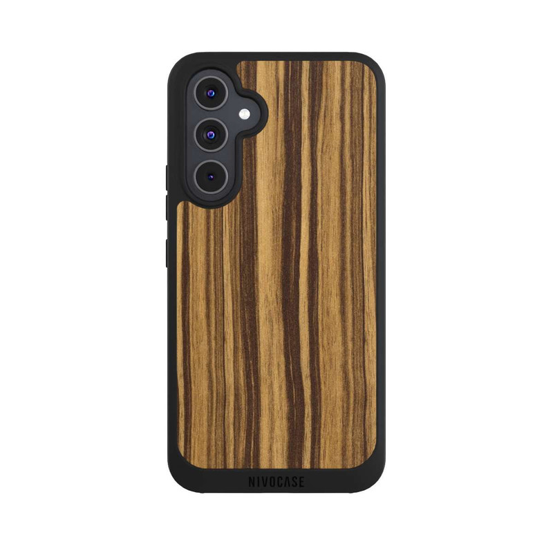 Galaxy A54 5G NIVOpure Makassar Holzlook Hell