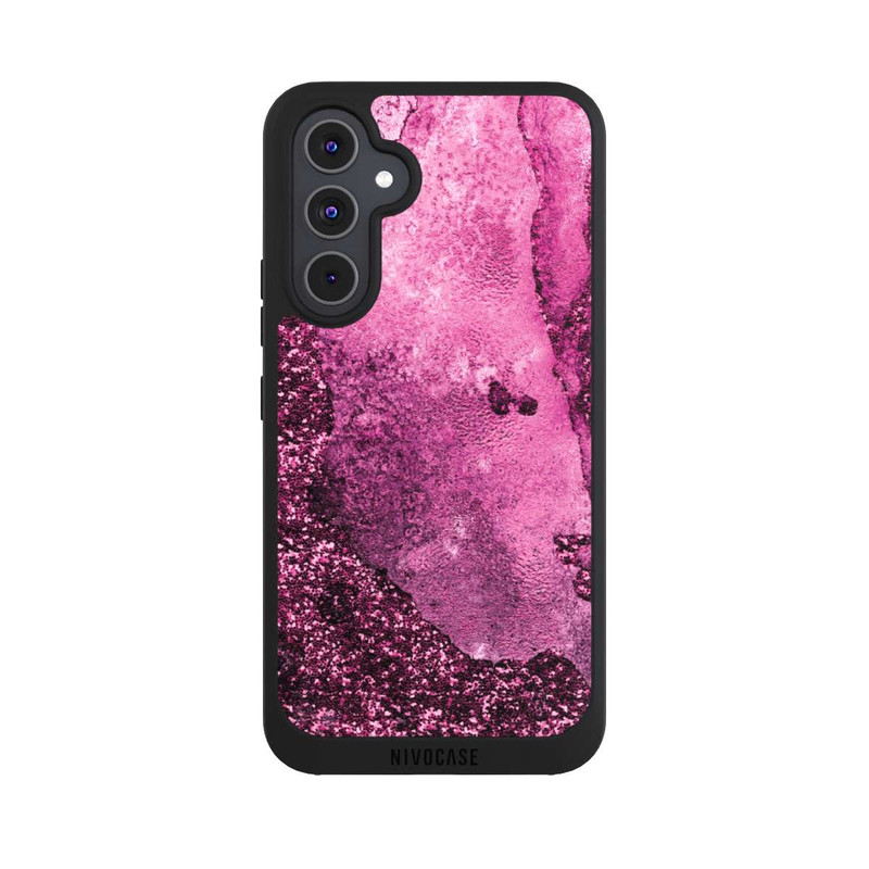 Galaxy A54 5G NIVOpure Pink Glitter Marble 2