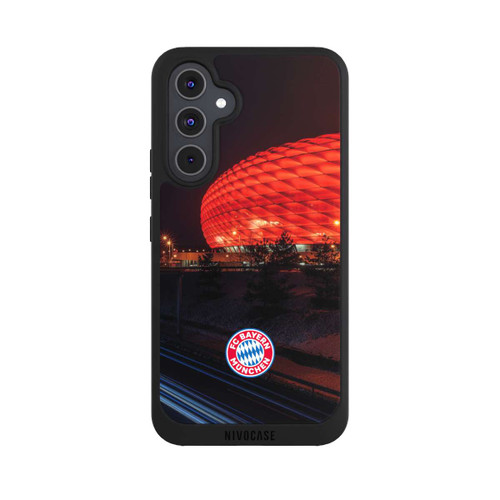Samsung Galaxy A54 5G NIVOpure Allianz Arena bei Nacht FCB