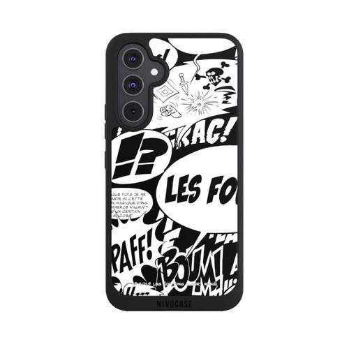 Samsung Galaxy A54 5G NIVOpure Speech Bubbles Asterix Black