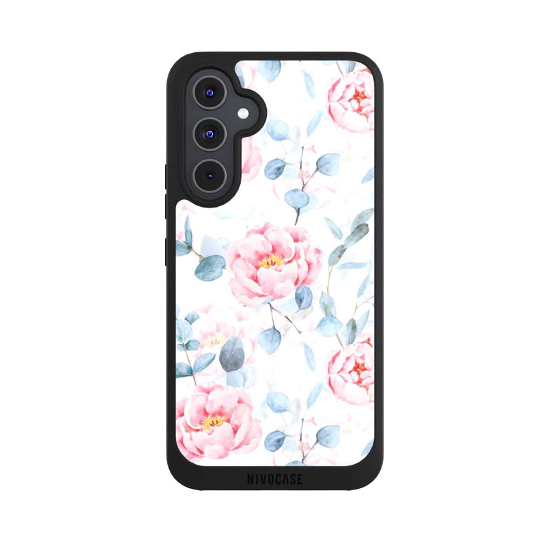 Galaxy A54 5G NIVOpure Fleurs aquarelles 4