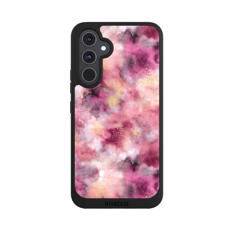 Galaxy A54 5G NIVOpure Rauchiges Marmoraquarell rosa