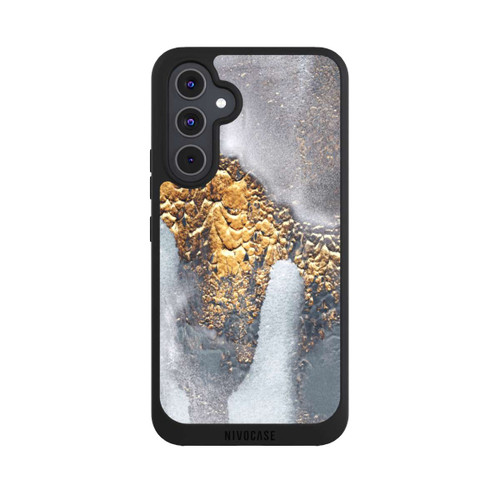 Samsung Galaxy A54 5G NIVOpure Look béton doré pailleté